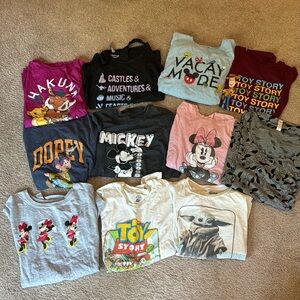 Lot of womens disney shirts!